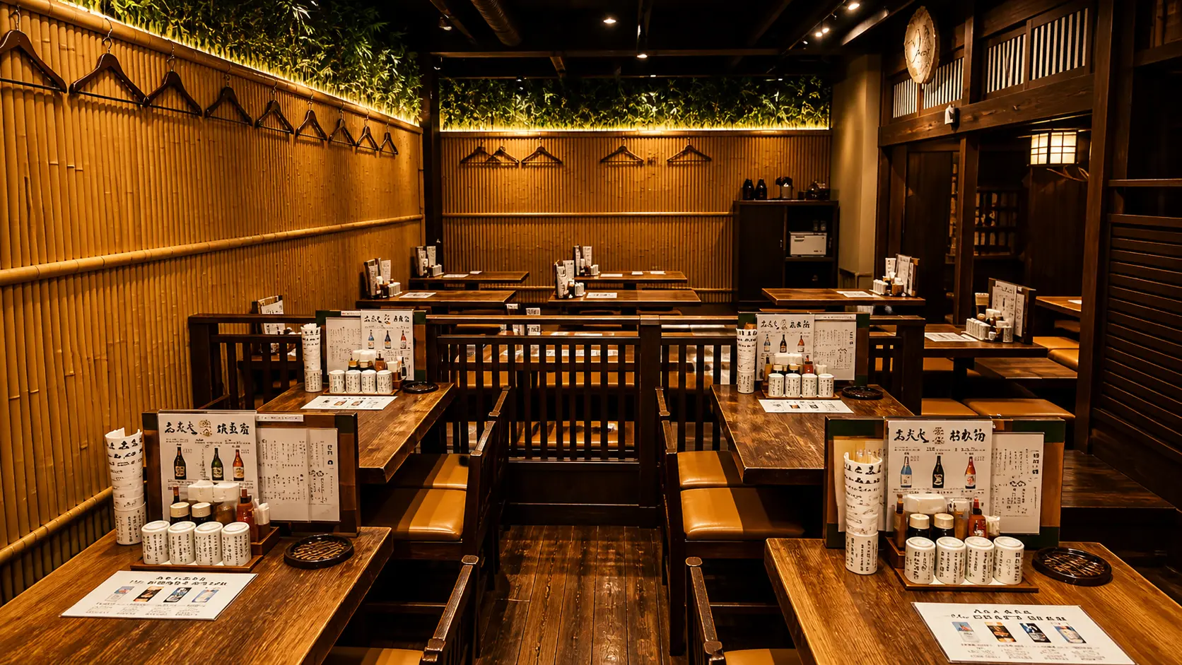 Echigoya Sandayu Tokyo traditional seafood restaurant dining room