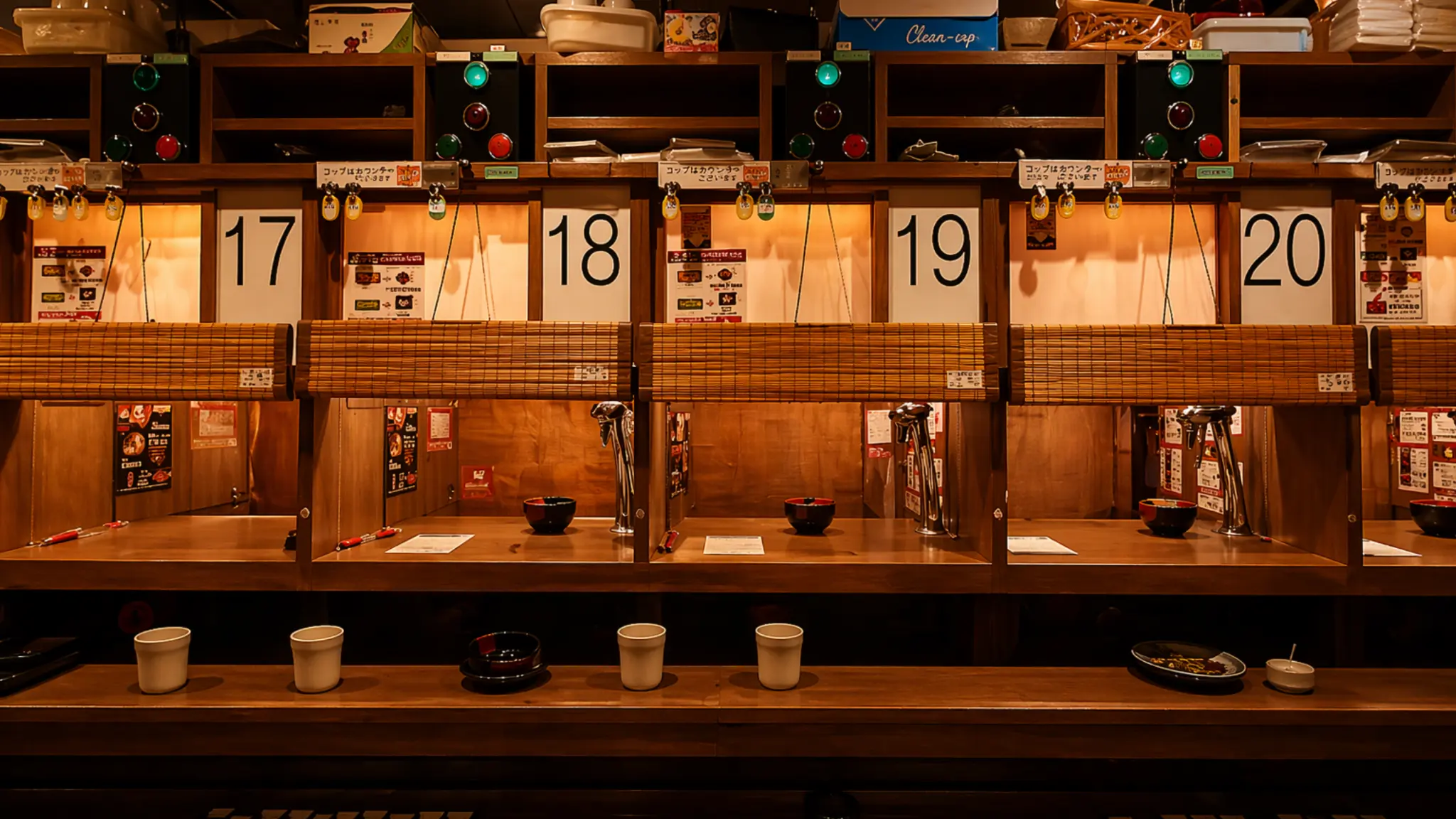 ICHIRAN Shibuya Tokyo ramen restaurant with individual dining booths