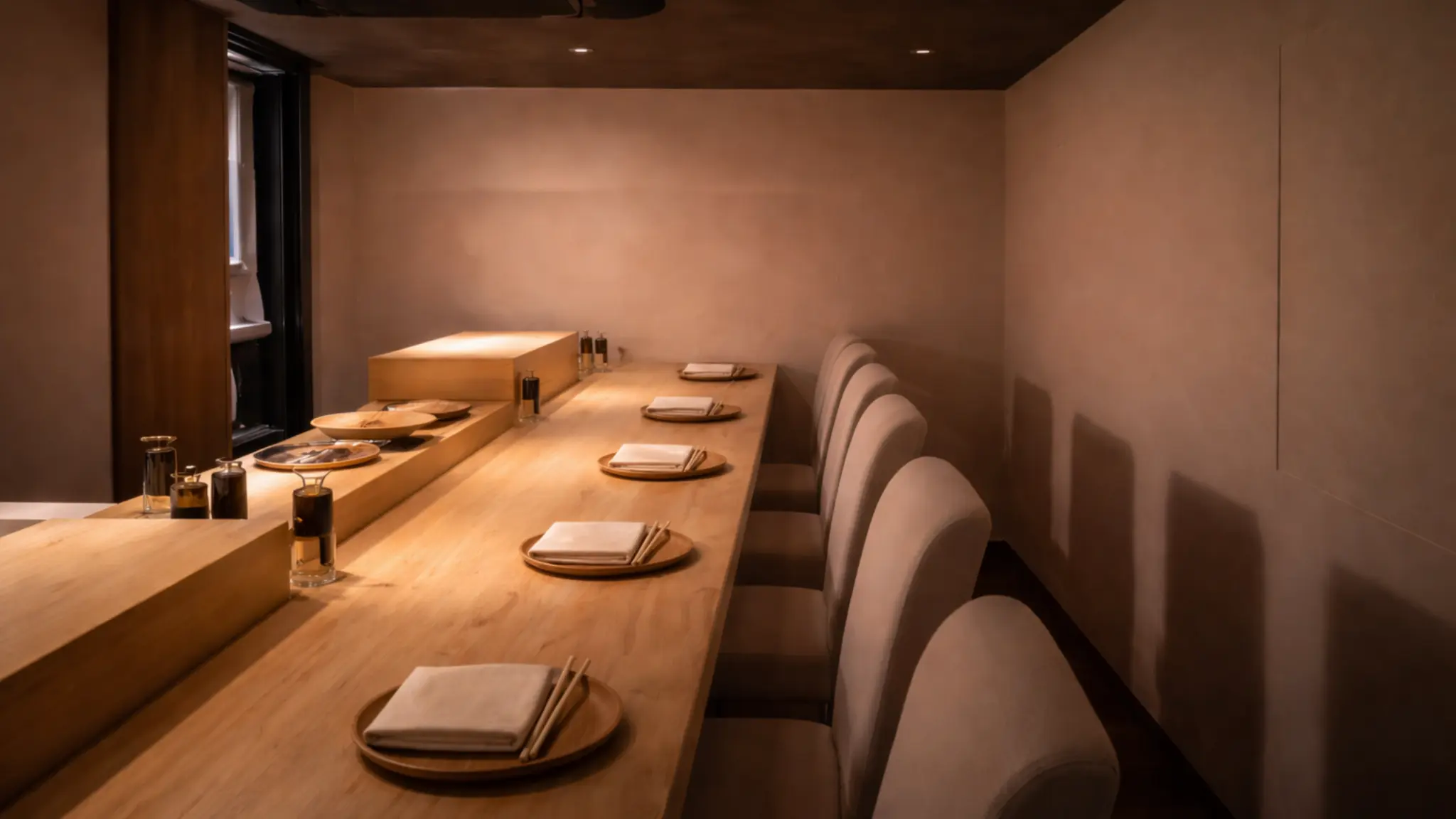 Sushi FUKUZUKA Tokyo intimate omakase sushi counter dining room