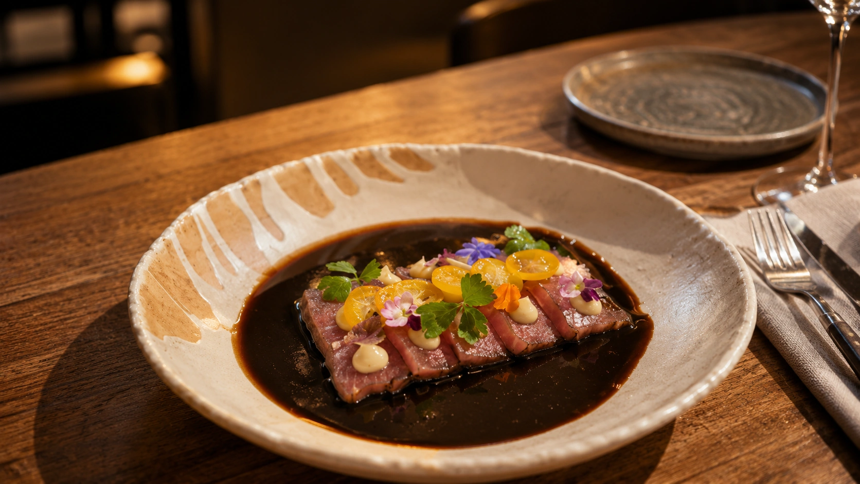 Date night dish at Amy Austin in Dublin, a creative small plates restaurant
