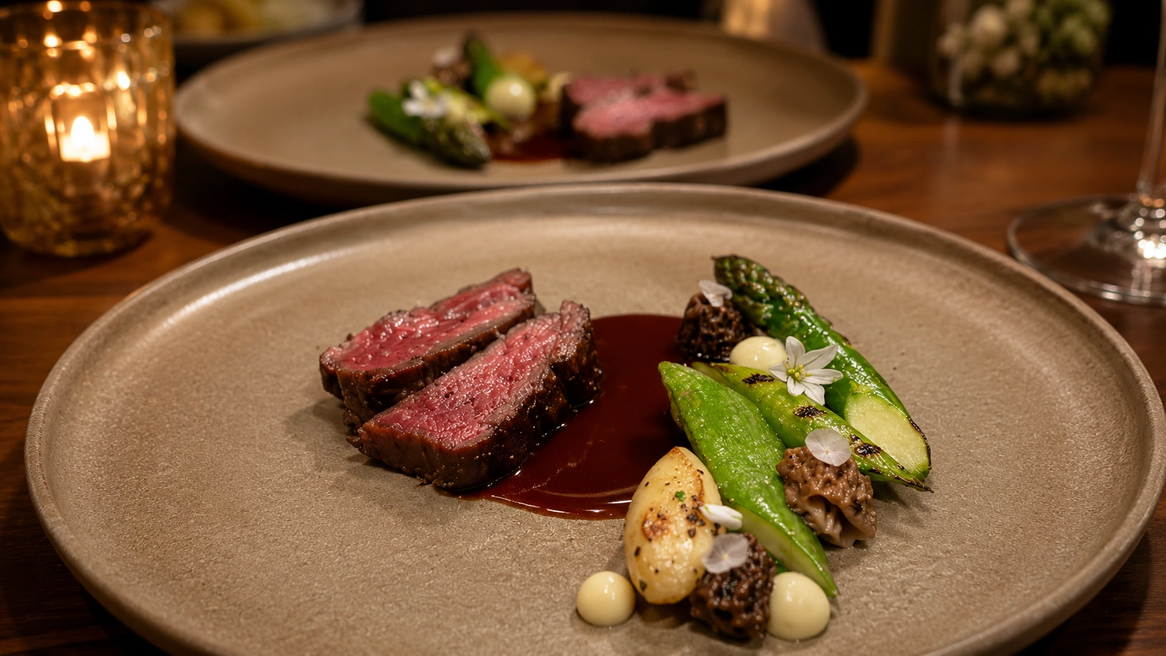 Date night dish at Bastible in Dublin, a modern irish restaurant