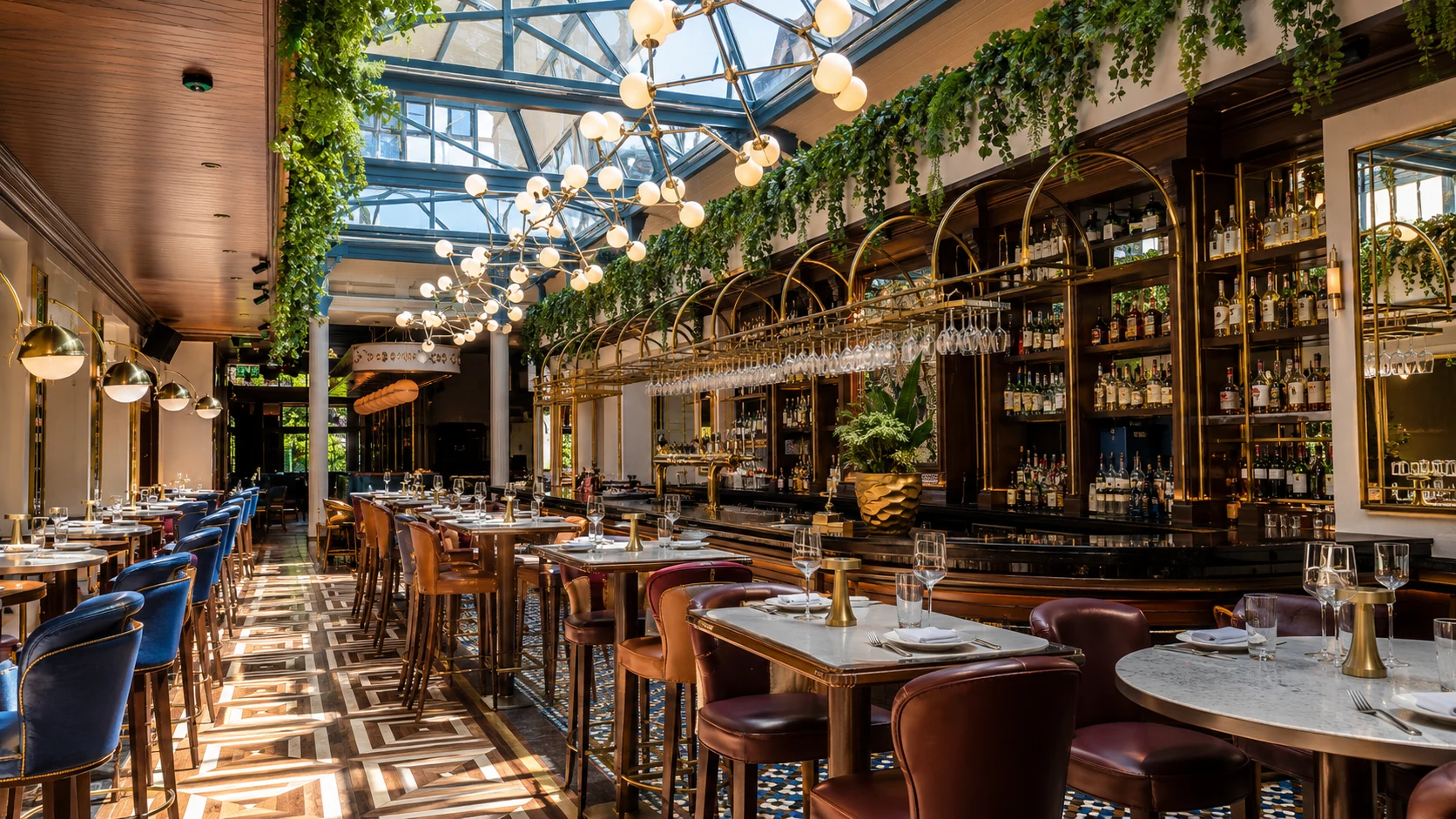 Coffee shop at Café en Seine in Dublin, a brunch and drinks spot