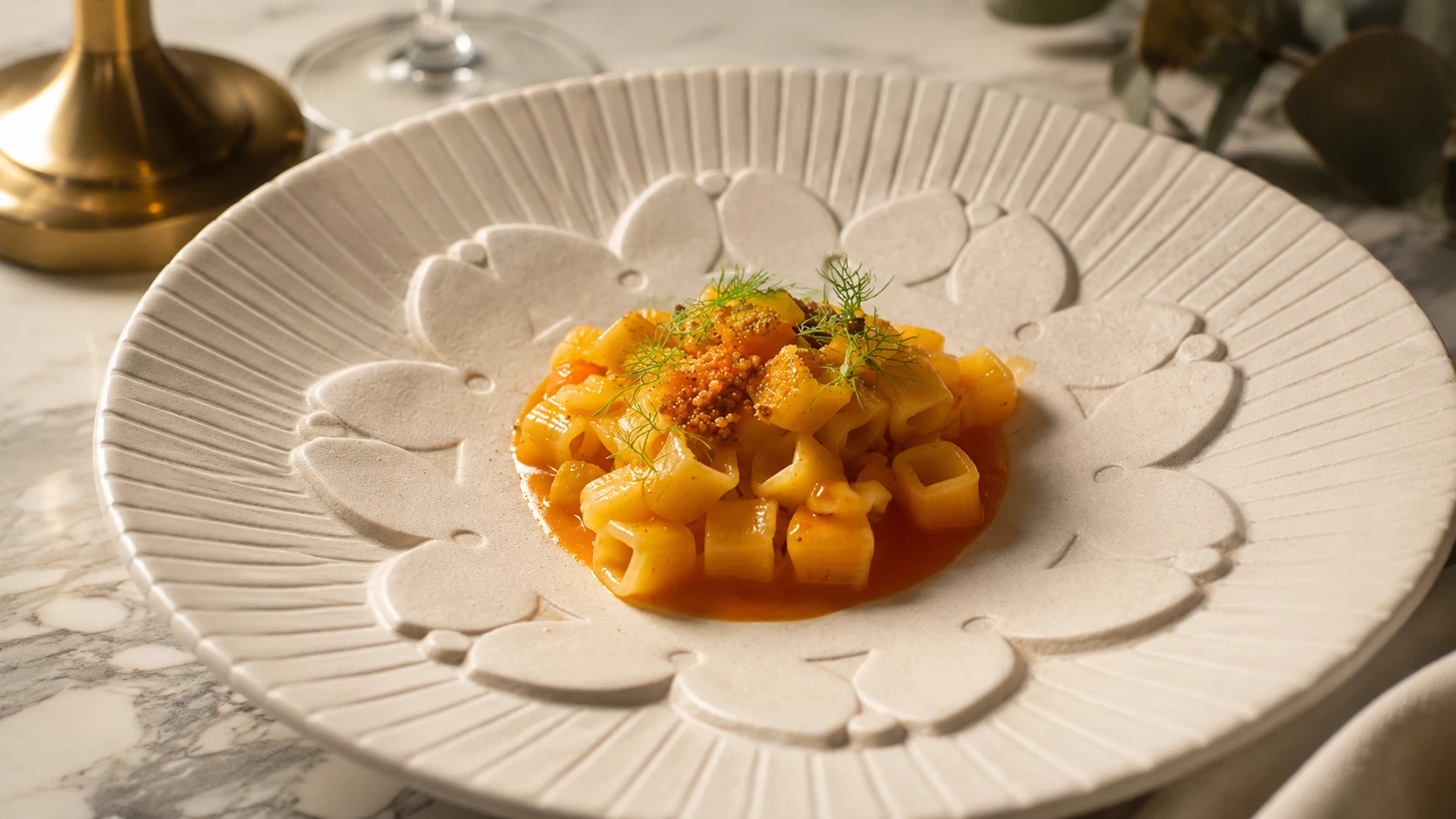 Campocori oxtail ravioli