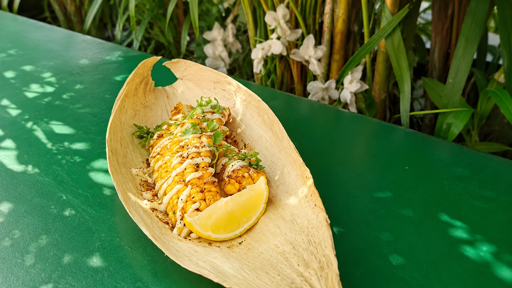 Cariñito Tacos Mexico City taco dish with salsa, herbs, and toppings