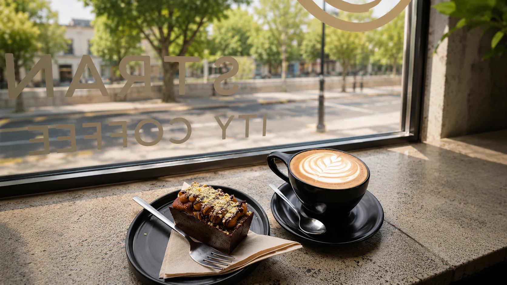 Coffee shop at Copper + Straw in Dublin, a specialty coffee spot