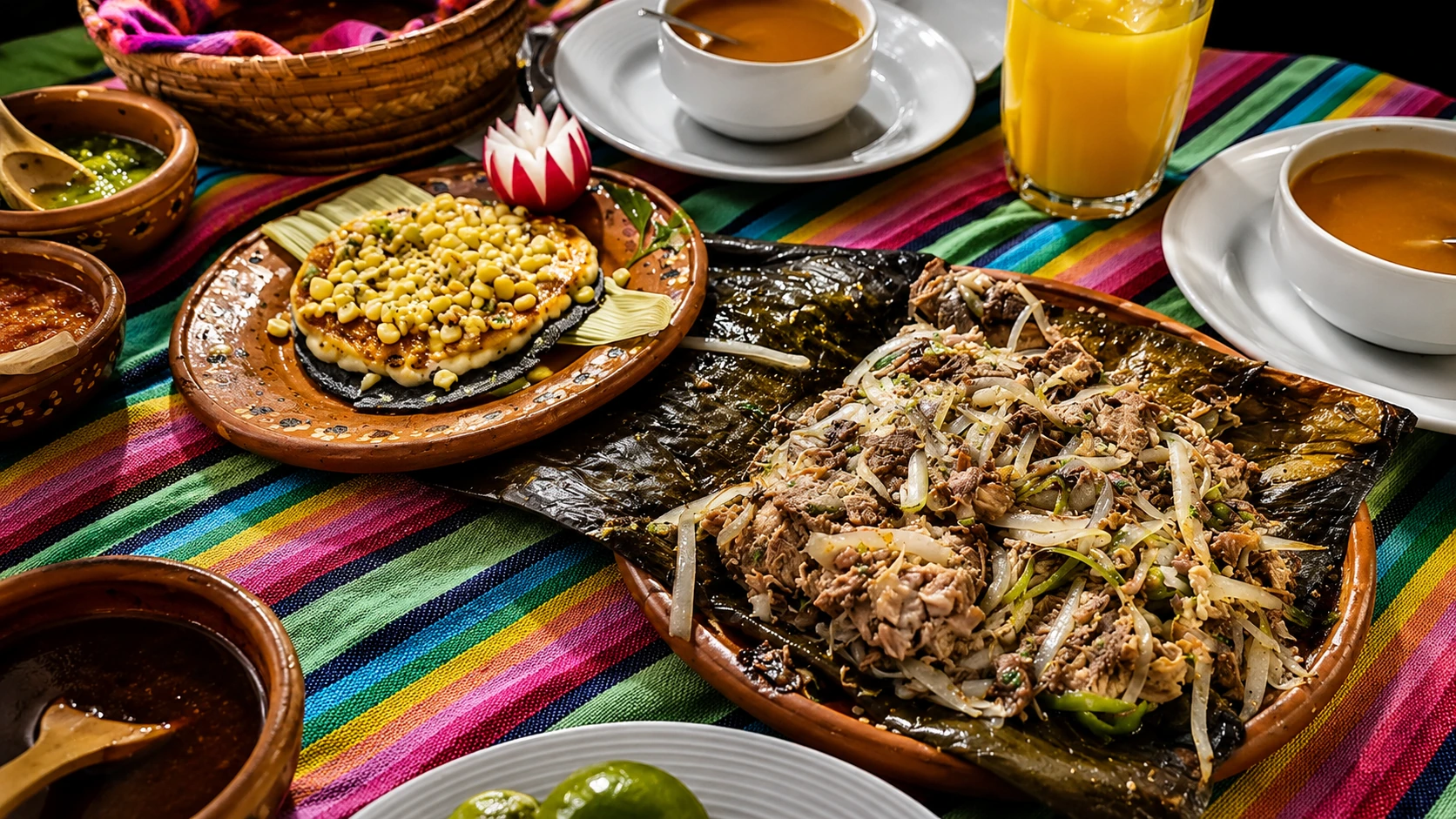 El Hidalguense Mexico City traditional dining room for barbacoa and weekend lunch