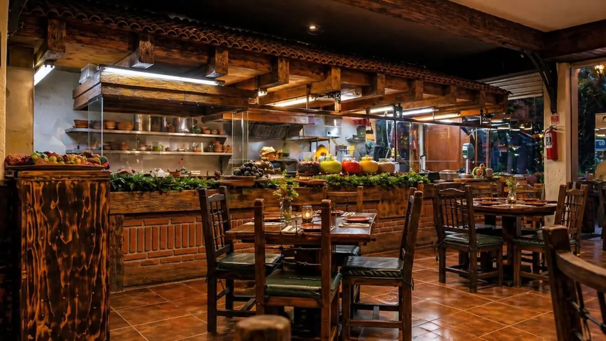 El Hidalguense Mexico City Roma Sur barbacoa restaurant dining room