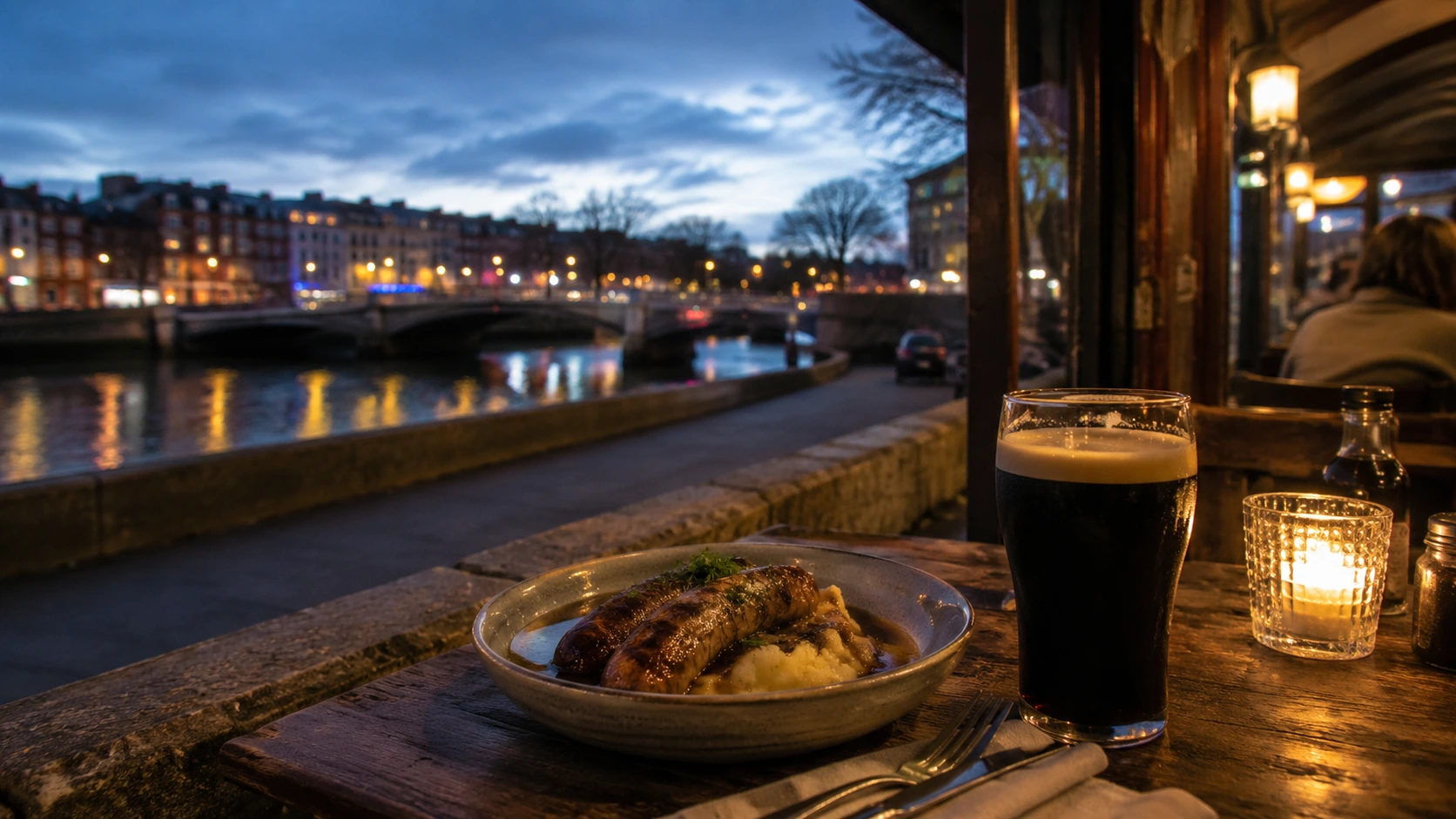 Dublin restaurant and pub table scene for Nick’s Picks food guide