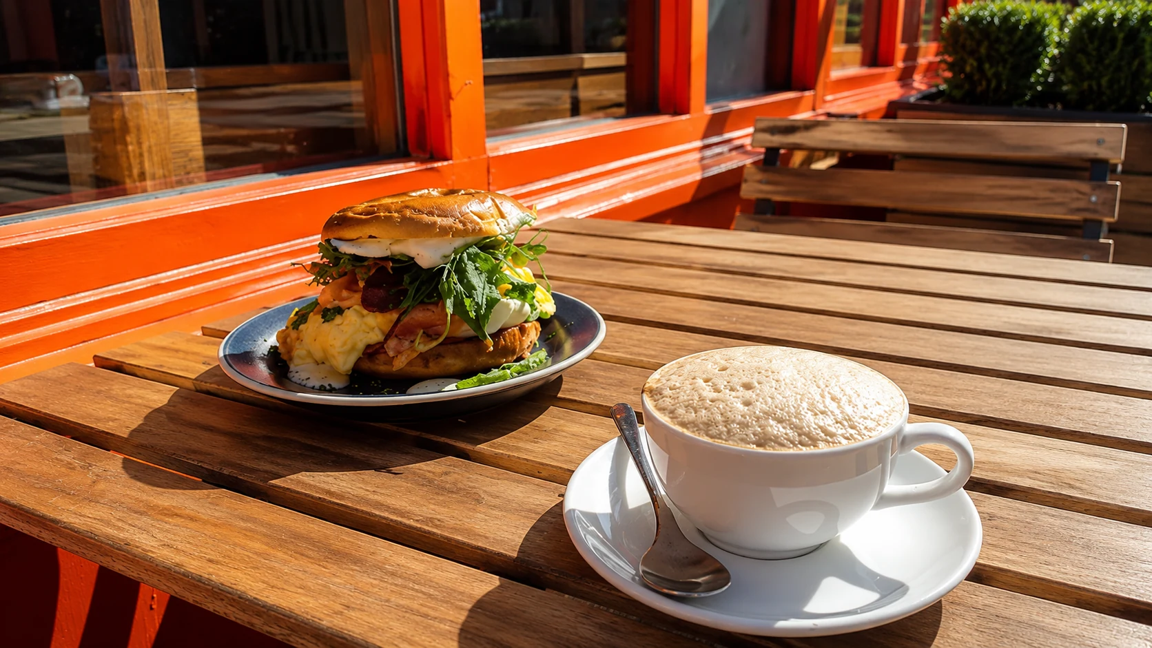 Coffee shop at Joy of Chá in Dublin, a tea, coffee and breakfast spot