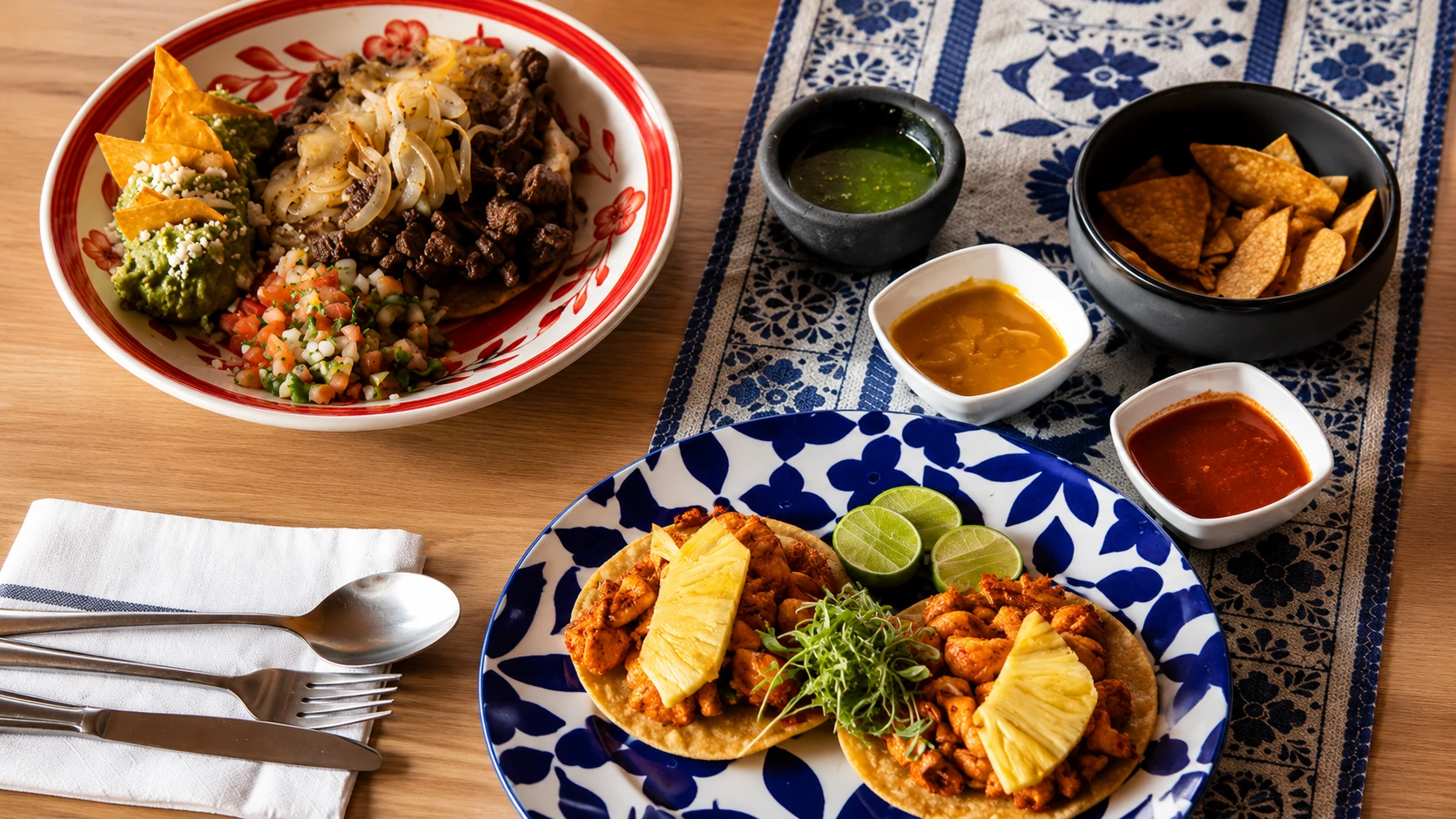 Santo Habanero Mexico City colorful Roma Norte patio dining room
