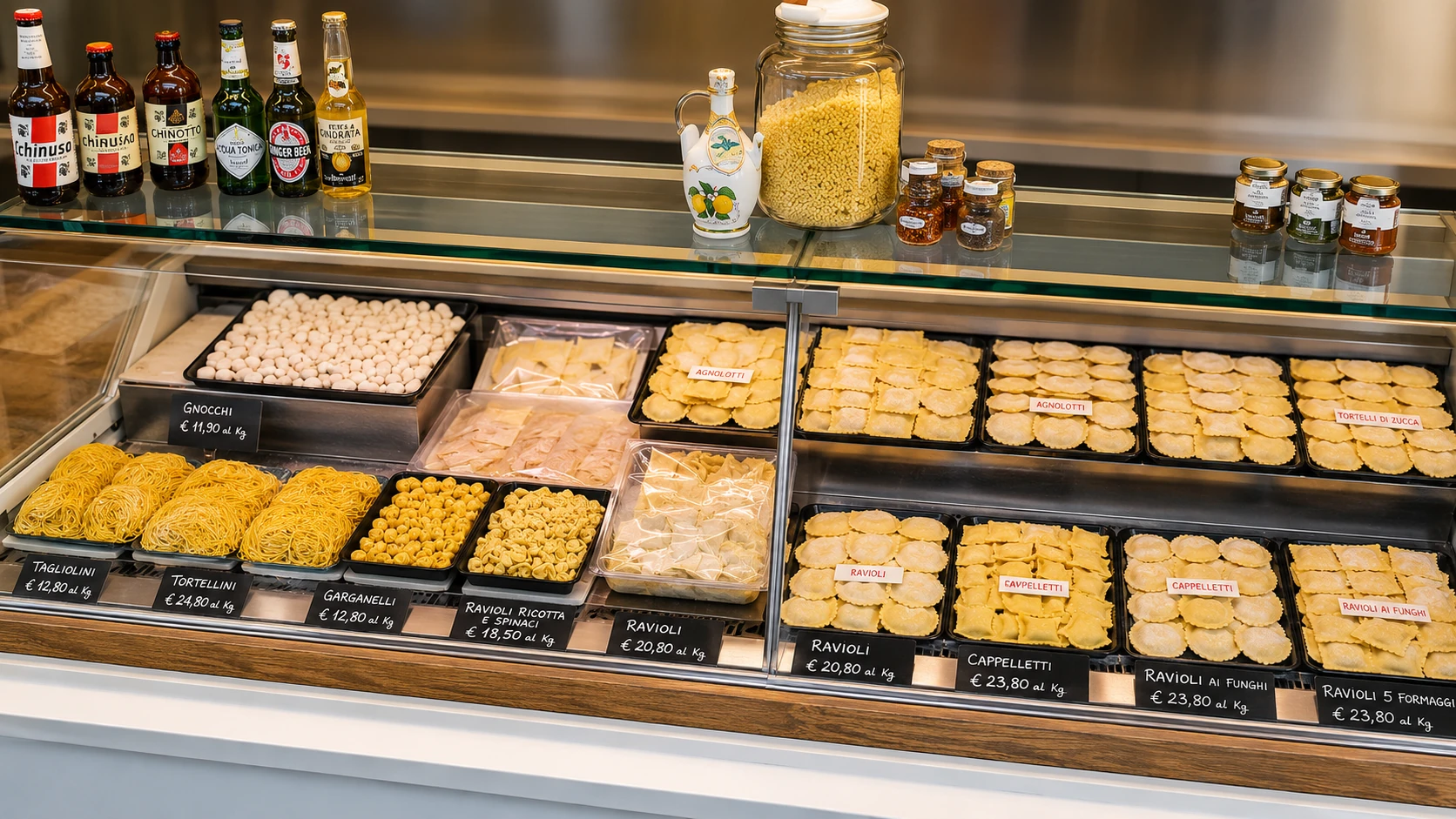 Mercato Testaccio Rome pasta, bread, and market lunch dishes