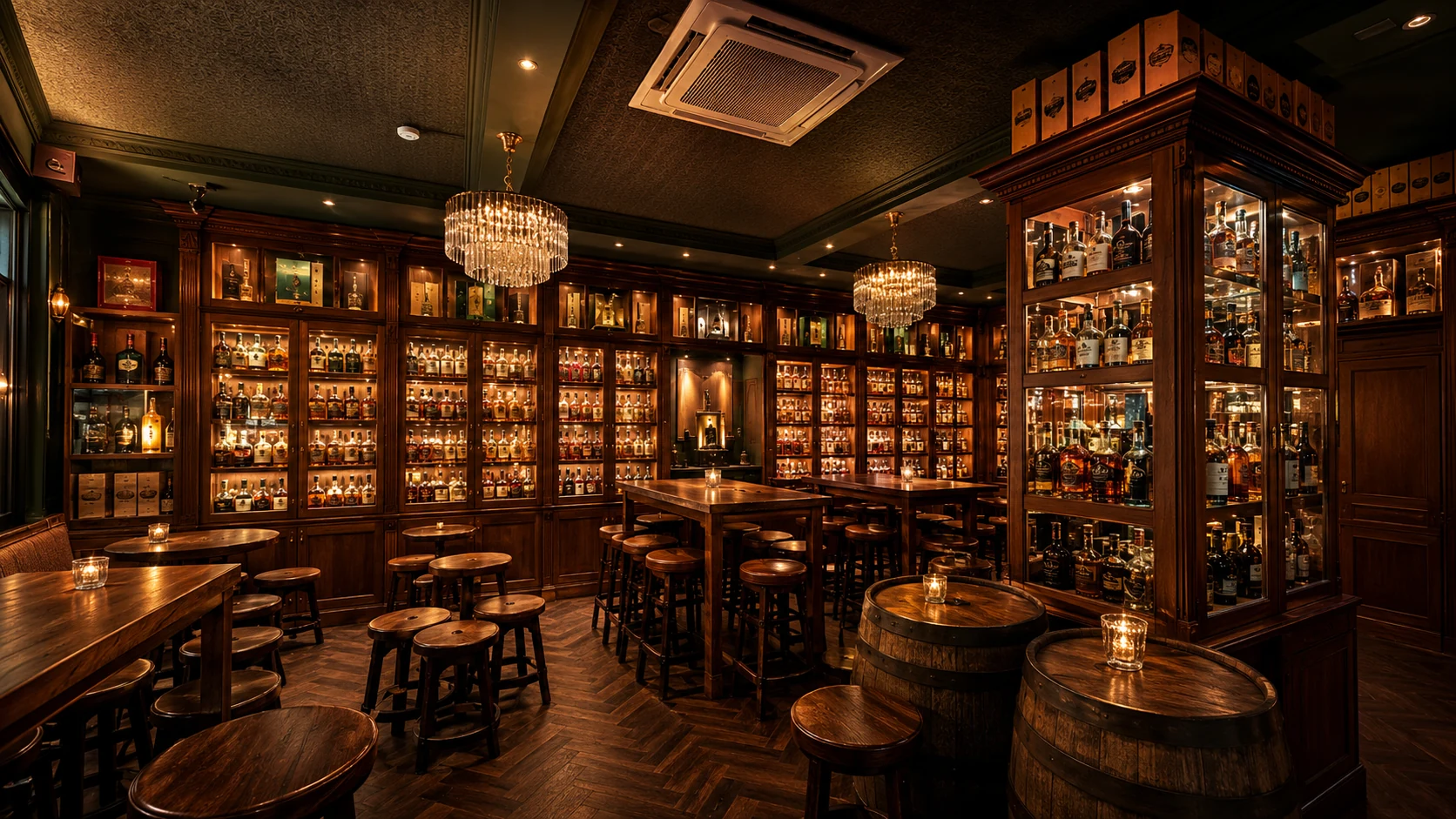 Pub interior at The Temple Bar in Dublin, a famous pub spot