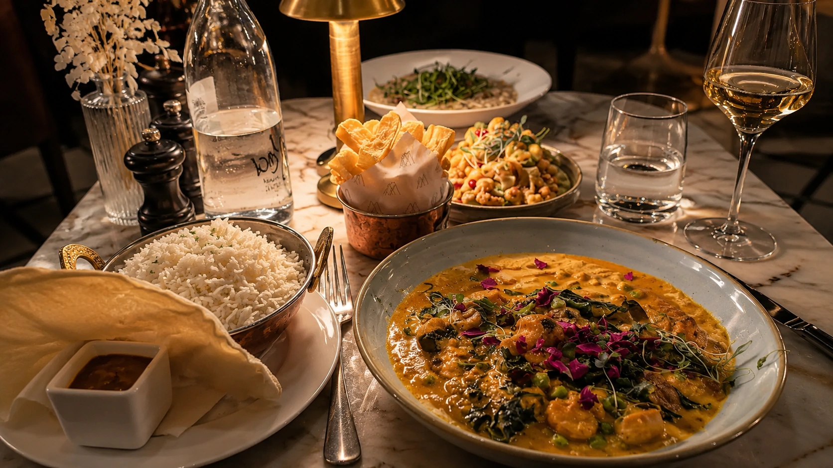 Restaurant dish at WILDE Restaurant in Dublin, a stylish dining restaurant